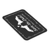 Magnet Flexible Cardigan Corgis Mariage Enregistrer la date (Côté Droit)