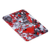 Magnet Flexible Cardinal du Nord, Hiver, IL (Côté Droit)