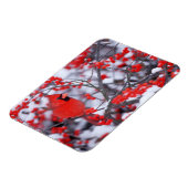 Magnet Flexible Cardinal du Nord, Hiver, IL (Côté Gauche)