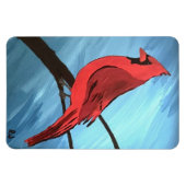 Magnet Flexible Cardinal rouge (Horizontal)