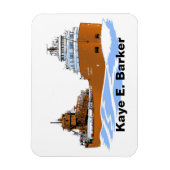 Magnet Flexible cargo des Grands Lacs Kaye E. Barker (Vertical)