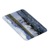 Magnet Flexible Caribou traversant la rivière Kobuk, vallée de Kob (Côté Droit)