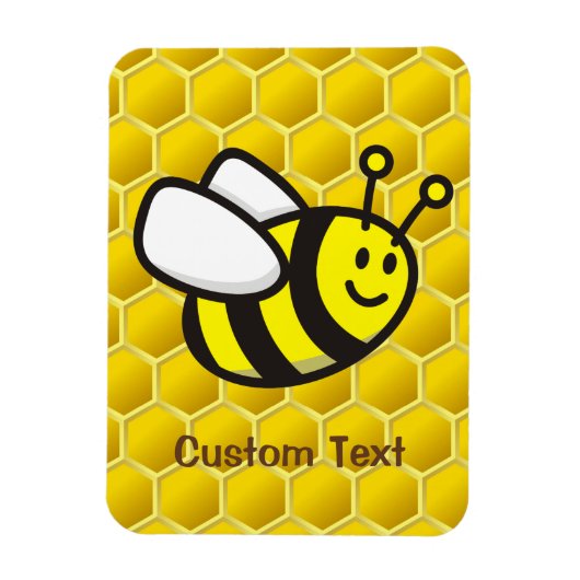 Magnet Flexible Caricature d'abeilles (Vertical)