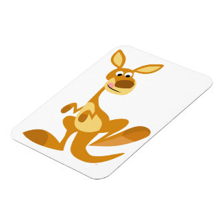 Magnet Flexible Caricature de battage mignon Kangaroo Aimant flexi
