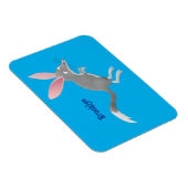 Magnet Flexible Caricature de bilby australien très heureuse (Côté Droit)
