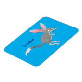 Magnet Flexible Caricature de bilby australien très heureuse (Côté Gauche)