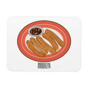 Magnet Flexible Caricature de Churro