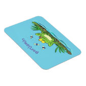 Magnet Flexible Caricature de grenouille vert mignon (Côté Droit)
