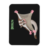 Magnet Flexible Caricature de planeur de sucre joyeux (Vertical)