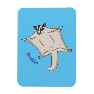 Magnet Flexible Caricature de planeur de sucre volant mignon