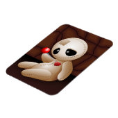 Magnet Flexible Caricature de poupée vaudou en amour (Côté Gauche)