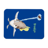 Magnet Flexible Caricature de Tir à l'arc (Horizontal)