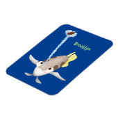 Magnet Flexible Caricature de Tir à l'arc (Côté Gauche)