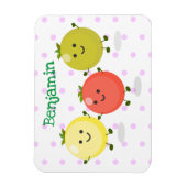 Magnet Flexible Caricature de tomates cerises mûres (Vertical)