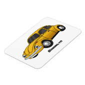 Magnet Flexible Caricature de voiture classique (Côté Gauche)