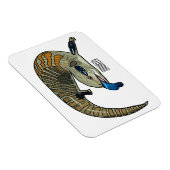 Magnet Flexible Caricature en bleu (Côté Droit)