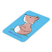 Magnet Flexible Caricature pour bébé renard (Côté Gauche)
