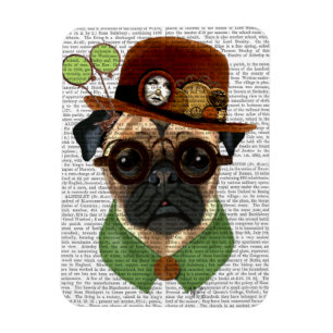 Magnet Flexible Carlin avec le casquette de lanceur de Steampunk
