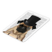 Magnet Flexible Carlin, Hound officiel et Casquette (Côté Gauche)