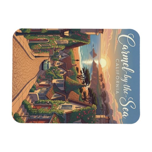 Magnet Flexible Carmel par la mer (Horizontal)