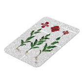 Magnet Flexible Carnation italienne 1 (Côté Gauche)