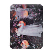 Magnet Flexible carnation lily art rose (Vertical)