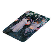 Magnet Flexible Carnation Lily Lily Rose John Singer Sargent Art (Côté Gauche)