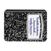 Magnet Flexible Carnet de composition personnalisée (Horizontal)