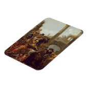 Magnet Flexible Carnival Time à Rome, 1653 (oil on canvas) (Côté Gauche)