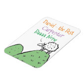 Magnet Flexible Carpentier de conception de mouton (Côté Gauche)