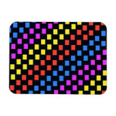 Magnet Flexible Carré coloré (Horizontal)