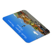 Magnet Flexible Carré de château, Varsovie, Pologne (Côté Droit)