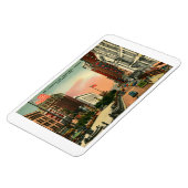 Magnet Flexible Carré de fontaine, Cincinnati, Ohio carte postale  (Côté Gauche)