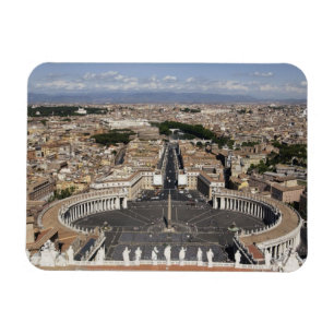 Magnet Flexible Carré de St Peters, Rome