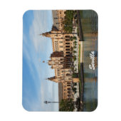 Magnet Flexible carré espagnol de Séville (Vertical)