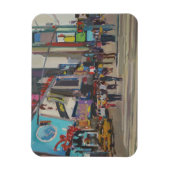 Magnet Flexible Carré horaire 2012 (Vertical)