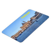 Magnet Flexible Carré Saint-Pierre en Cité du Vatican - Rome, Ital (Côté Gauche)