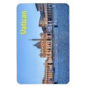 Magnet Flexible Carré Saint-Pierre en Cité du Vatican - Rome, Ital (Vertical)