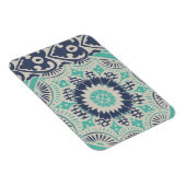Magnet Flexible Carreau bleu Batik III (Côté Droit)