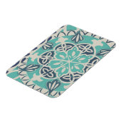 Magnet Flexible Carrelage Batik Bleu I (Côté Gauche)