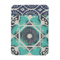 Carrelage bleu Batik II