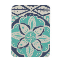 Carrelage bleu Batik IV