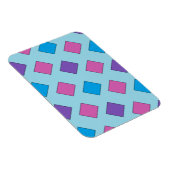 Magnet Flexible Carrés Abstraits (Côté Droit)