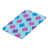 Magnet Flexible Carrés Abstraits (Côté Gauche)