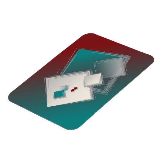 Magnet Flexible Carrés de Fibonacci (Côté Gauche)
