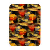 Magnet Flexible Carrés de peinture Abstraite moderne (Vertical)