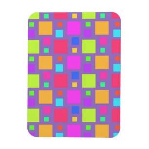 Magnet Flexible Carrés multicolores 2011