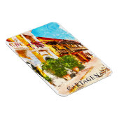 Magnet Flexible Cartagena Colombie Vintage voyage (Côté Droit)