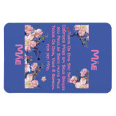 Magnet Flexible cartão comemorativo dias das mães (Horizontal)