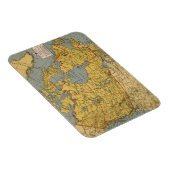 Magnet Flexible Carte antique du Canada (Côté Droit)